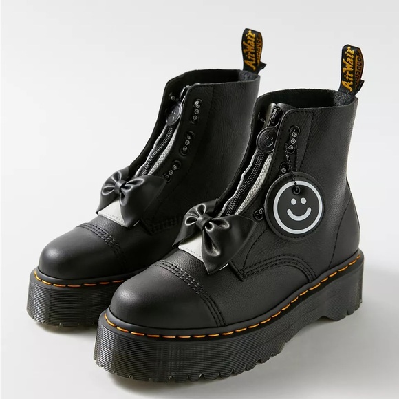 Dr. Martens | Sinclair Lazy Oaf Leather Platform Boots - Picture 11 of 11